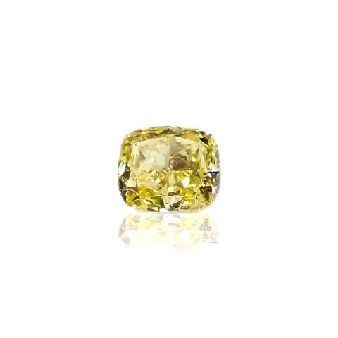 イエローダイヤモンド SI-VS(宝石名ダイアモンド) 0.14ct 識別済[220616388]3.1x2.7mm前後