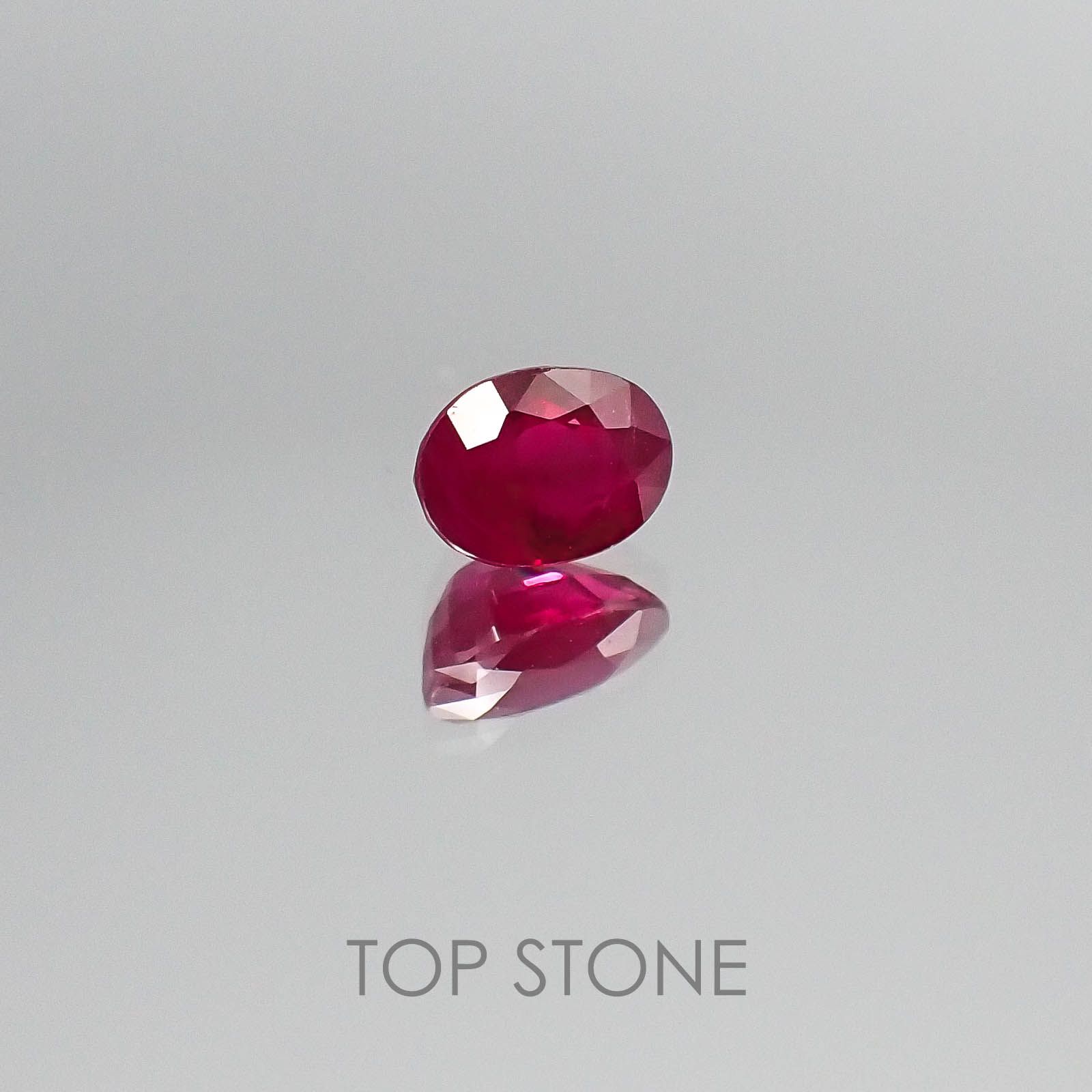 ルビー ビルマ産 ルース 0.80ct[20052367]6×4.2mm前後