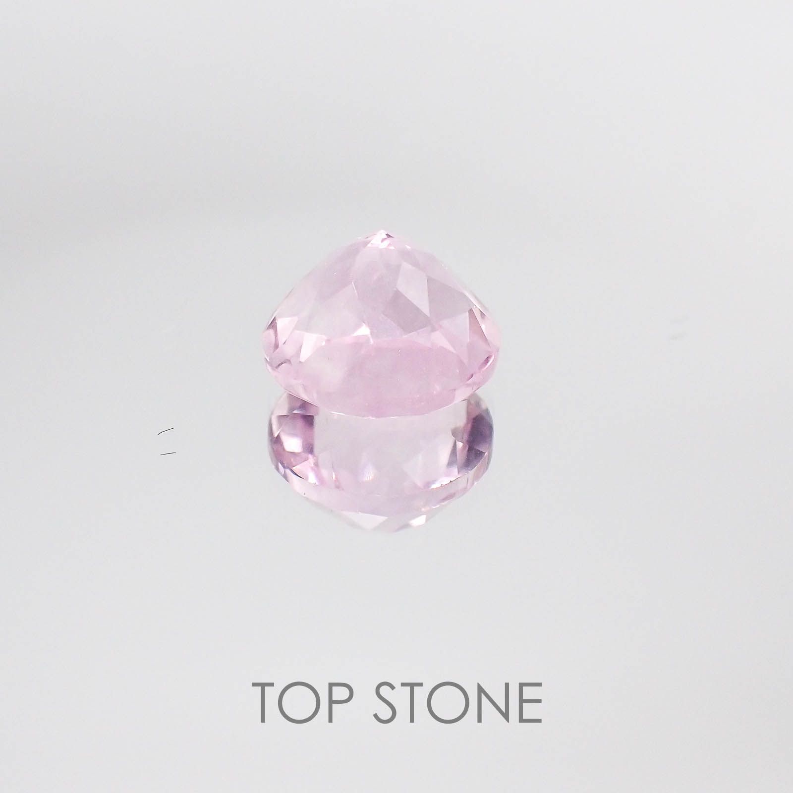 ピンクフローライト ブラジル産 ルース 4.72ct[20084732]10×10mm前後