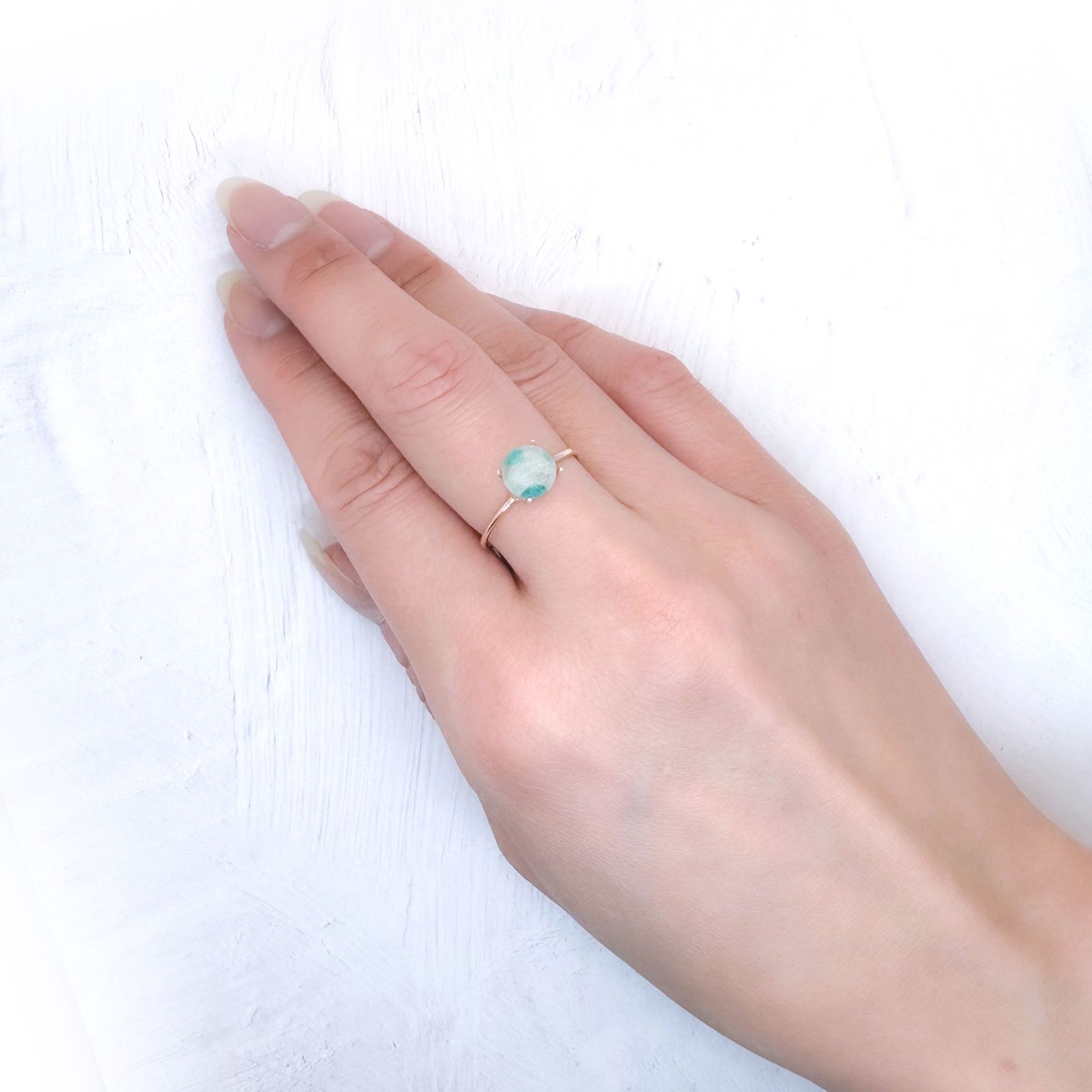 ◇リバーシブル◇パライバトルマリンインクォーツ ブラジル産 0.99ct / 7.1x7.1mm前後 [251231450]