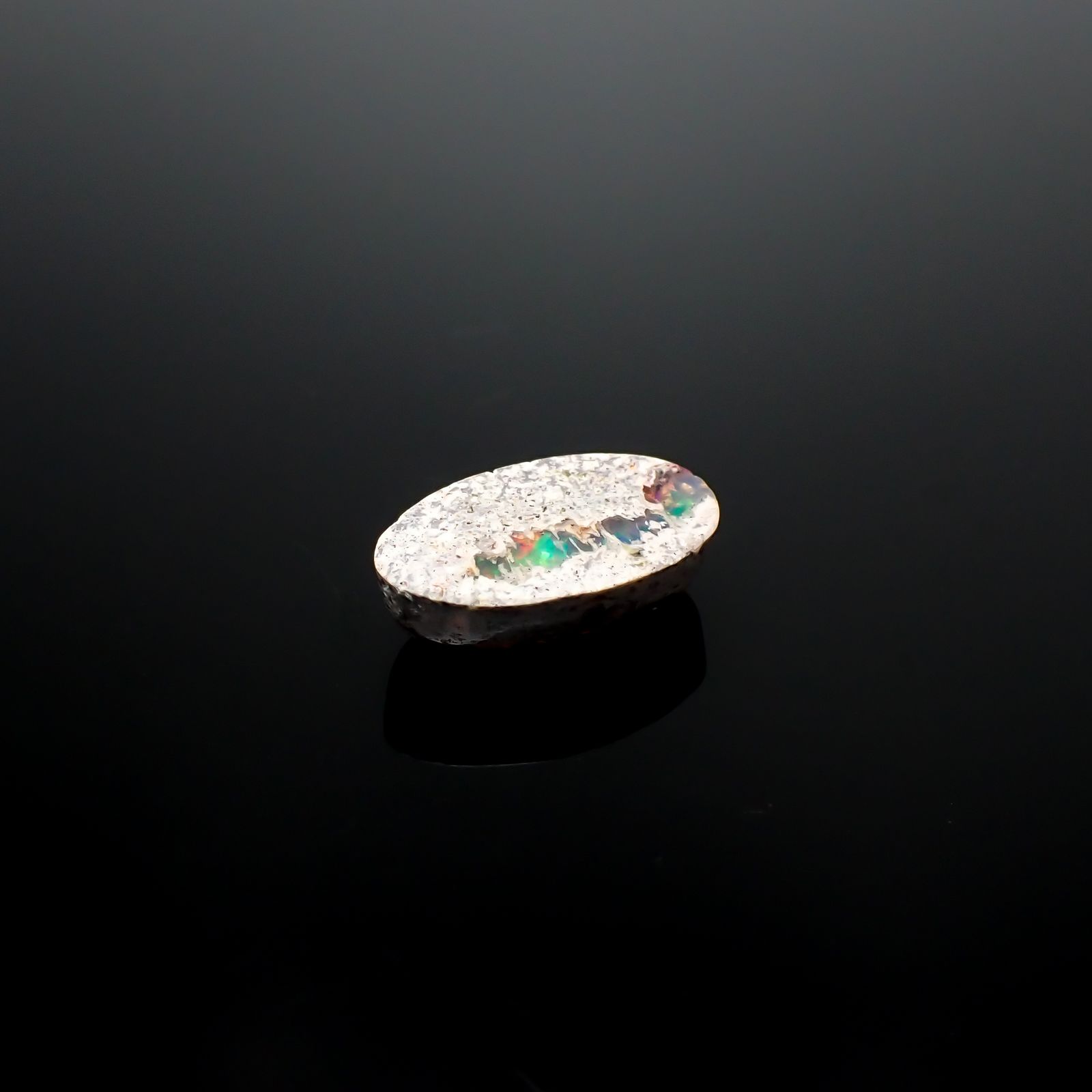 カンテラオパール メキシコ産 4.10ct[240125298]14.9x8.5mm前後