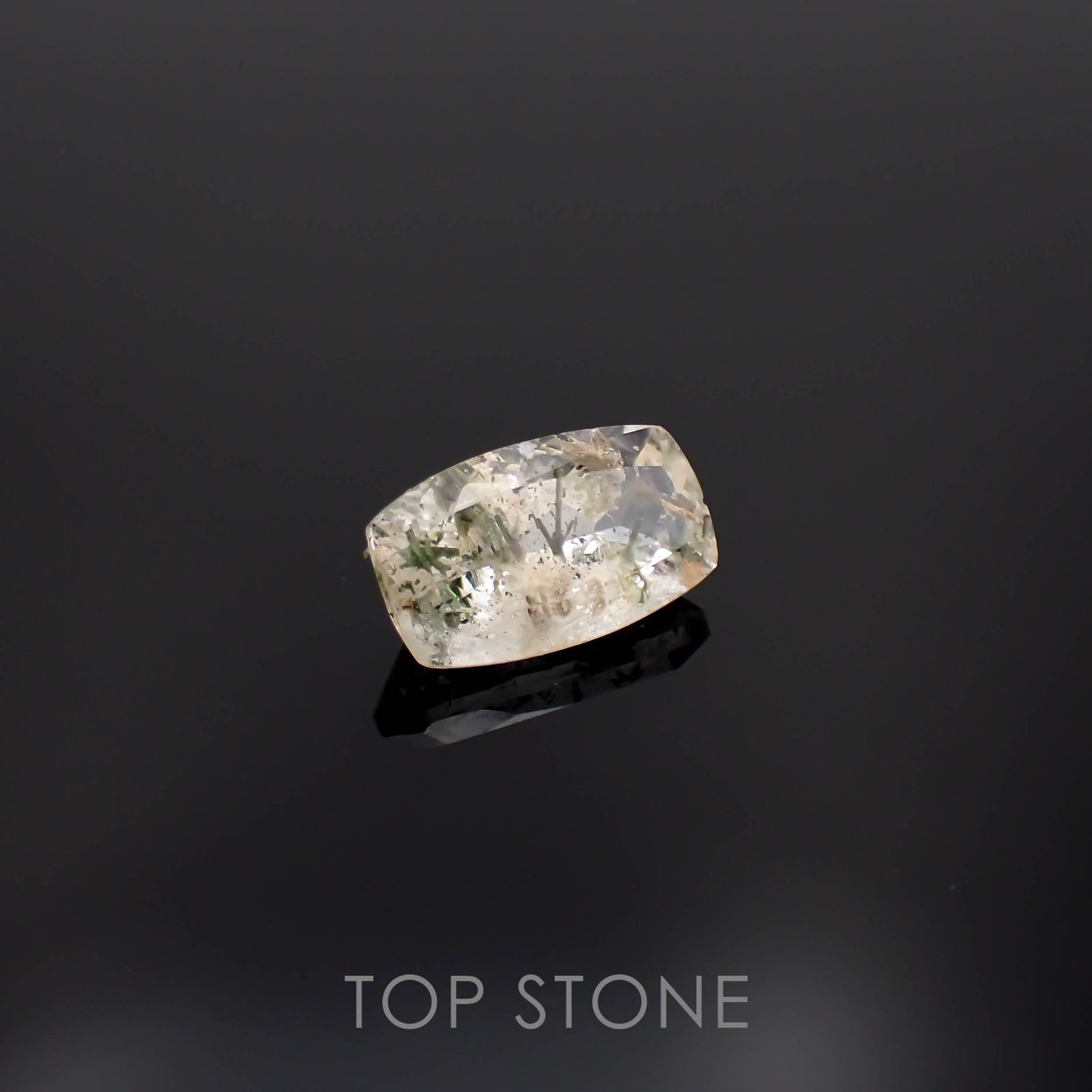 ヘデンベルジャイトインクォーツ インドネシア産 3.36ct[230120053]12.6x7.5mm前後