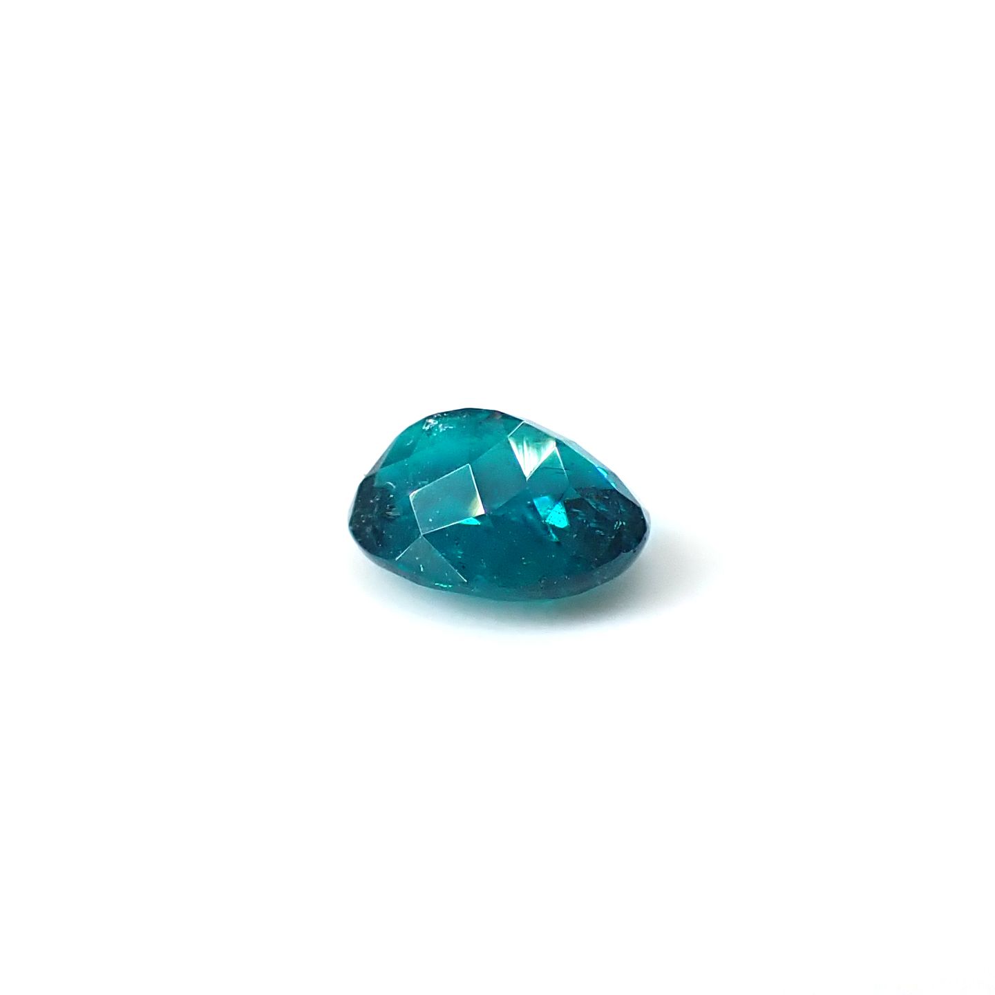 パライバトルマリン(宝石名トルマリン/別名パライバ・トルマリン)ブラジル産 0.74ct GIA鑑付[250931149]6.3x5.01mm前後