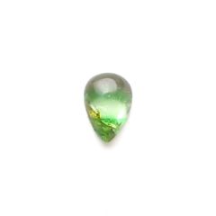 バイカラーツァボライト(宝石名グリーン グロッシュラー・ガーネット)タンザニア産 0.97ct 識別済[240928892]7x4.9mm前後