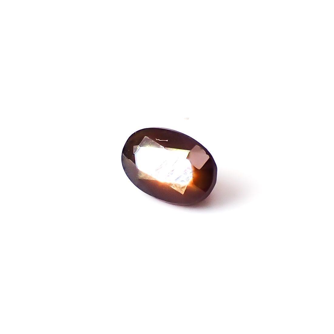レインボーガーネット 日本・奈良県産 0.80ct / 6.4x4.4mm前後 [260432090]