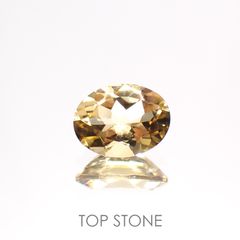 イエローベリル(宝石名イエロー・ベリル)ブラジル産 0.99ct 識別済[211113657]7.8x6mm前後