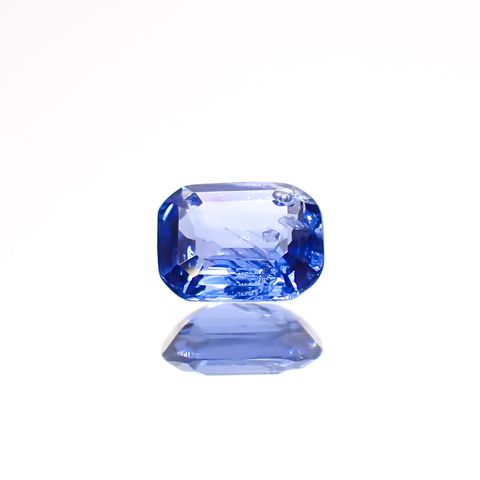 コバルトブルースピネル(宝石名コバルト ブルー・スピネル)ベトナム・ルクイエン産 0.166ct ソ付(彩珠)[230421875]3.7x3mm前後