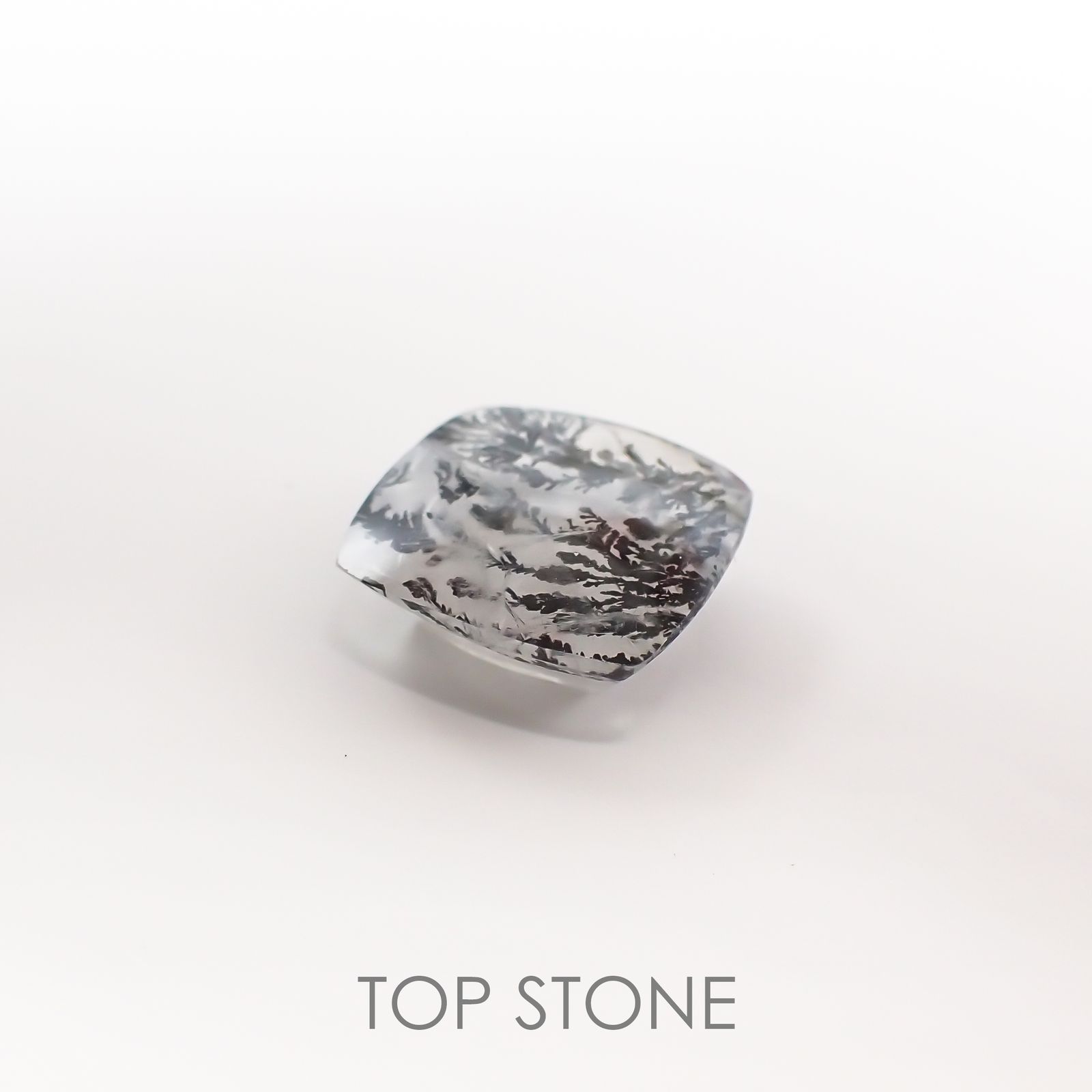 デンドリチッククォーツ ブラジル産 ルース 5.15ct[210510913]12×11.4mm前後