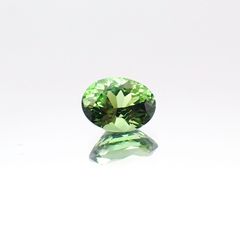 クロムトルマリン(宝石名バナジウム(クロム)・トルマリン)タンザニア産 0.813ct ソ付(彩珠)[230823071]6.7x5mm前後