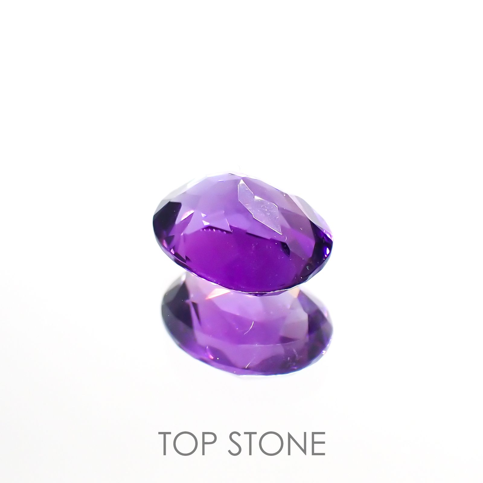 カラーシフトアメジスト(宝石名アメシスト)ブラジル/ウルグアイ産 1.32ct 識別済[220113980]8.1x6.3mm前後