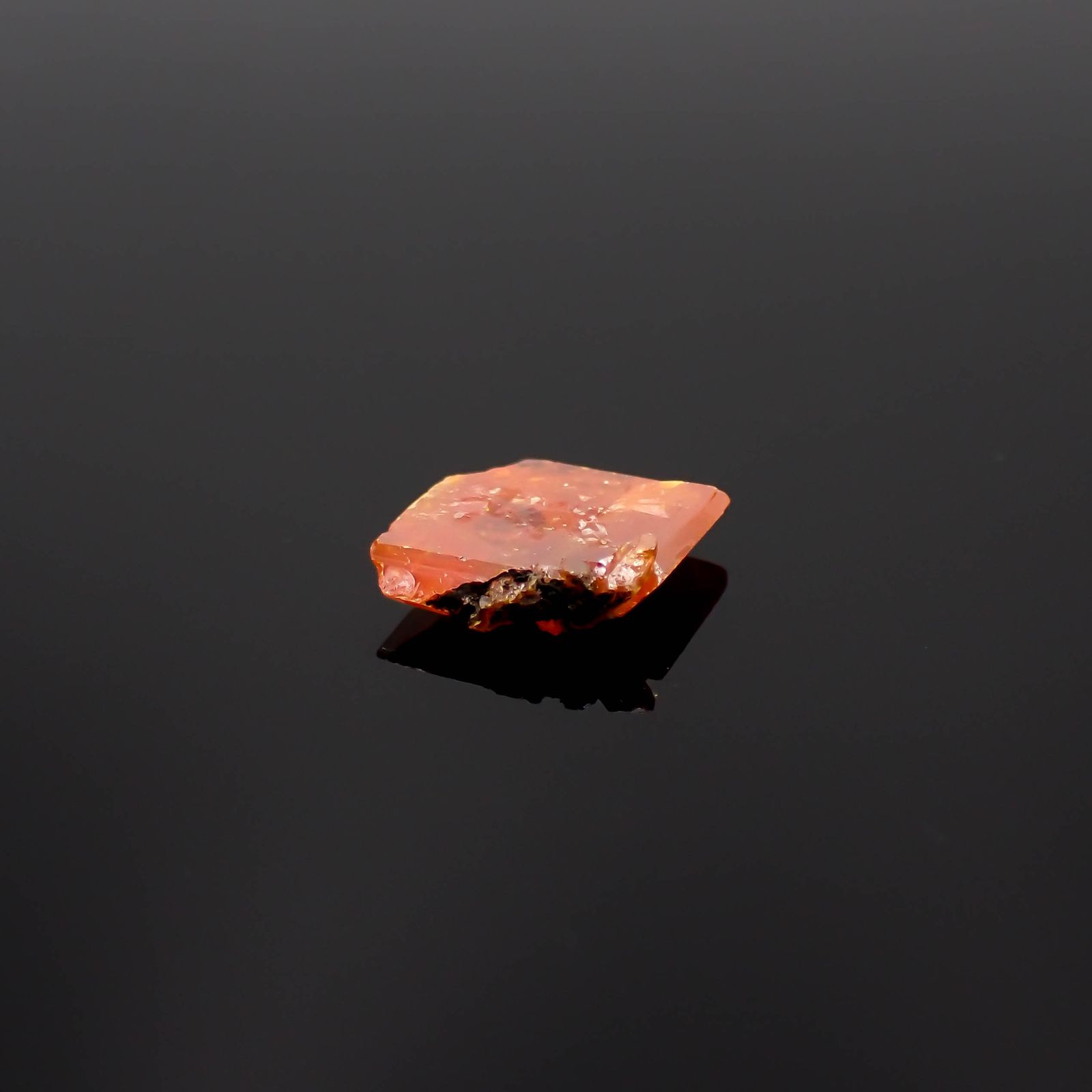ウルフェナイト 原石 アメリカ・アリゾナ州・レッドクラウド鉱山産 6.96ct[230421824]11.2x10.9mm前後