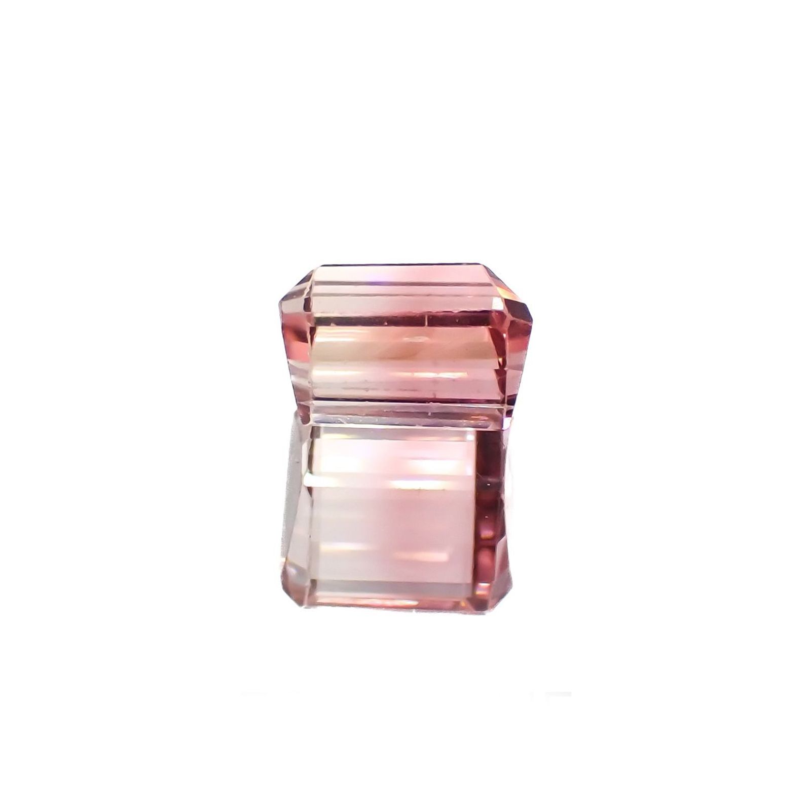 バイカラートルマリン(宝石名トルマリン)アフガニスタン産 1.53ct 識別済[221219559]6.2x6mm前後