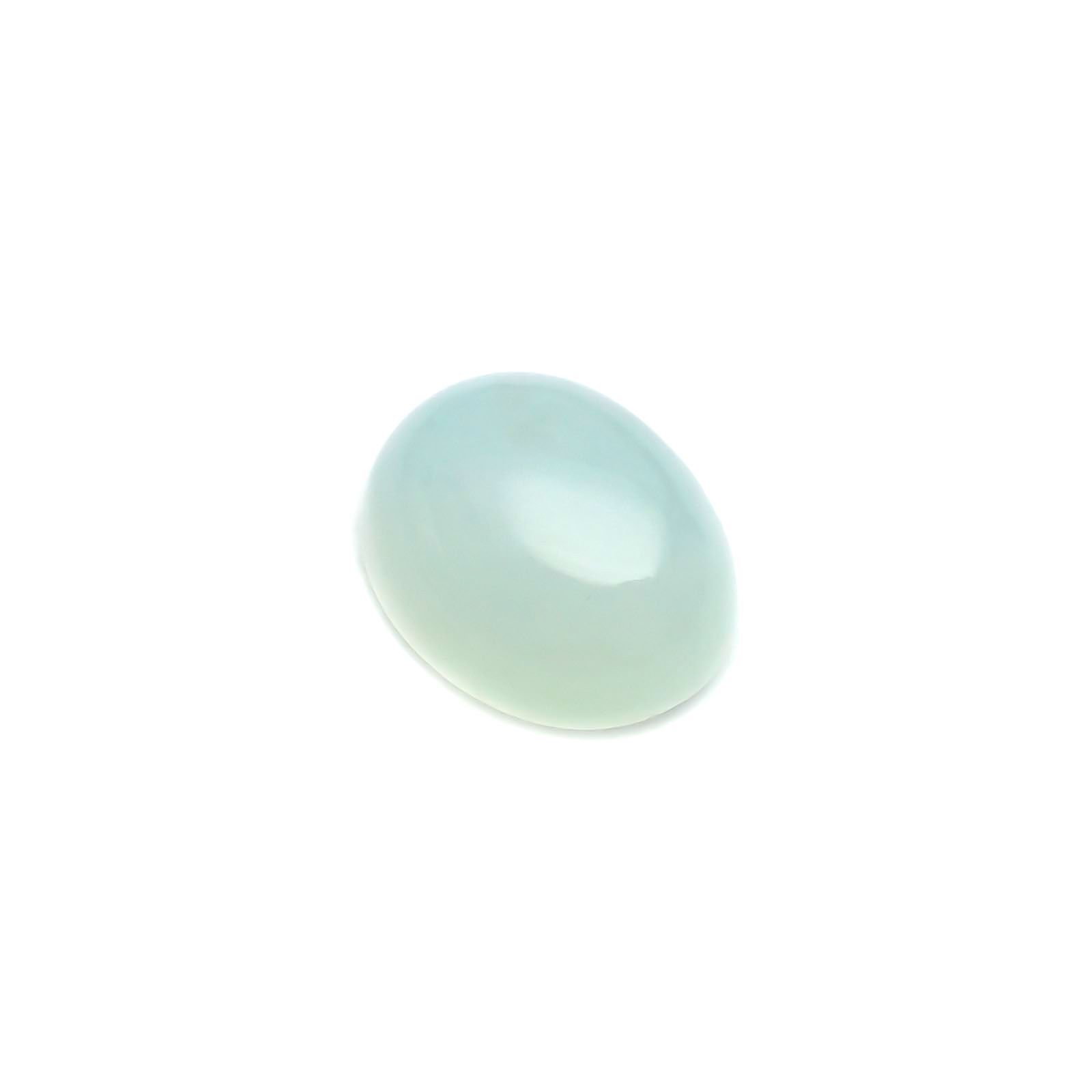 ブルーオパール(宝石名コモン オパール)ペルー産 1.53ct 識別済[230823078]8.9x7mm前後