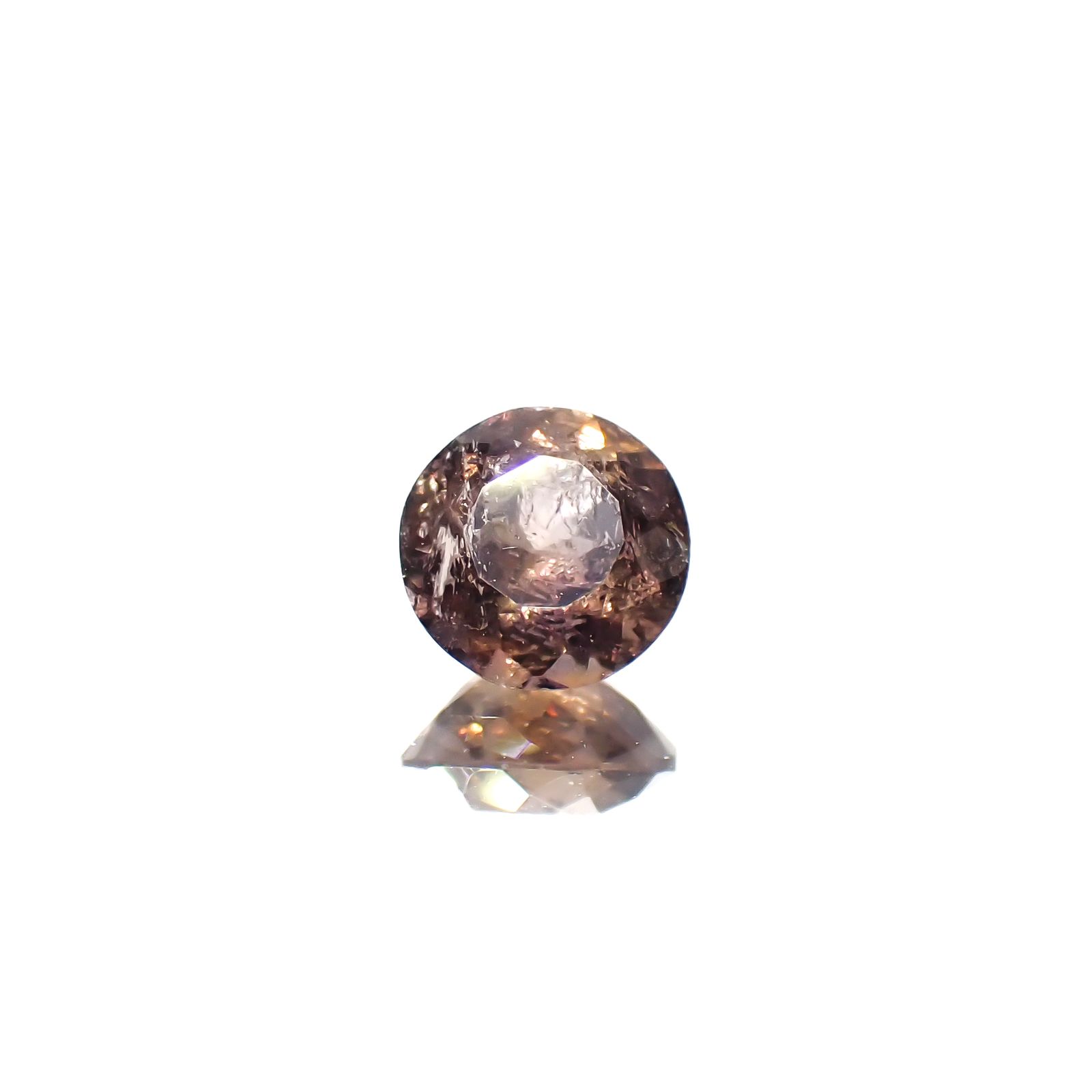 ブルーティントアキシナイト パキスタン産 0.40ct[240628348]4.7x4.7mm前後