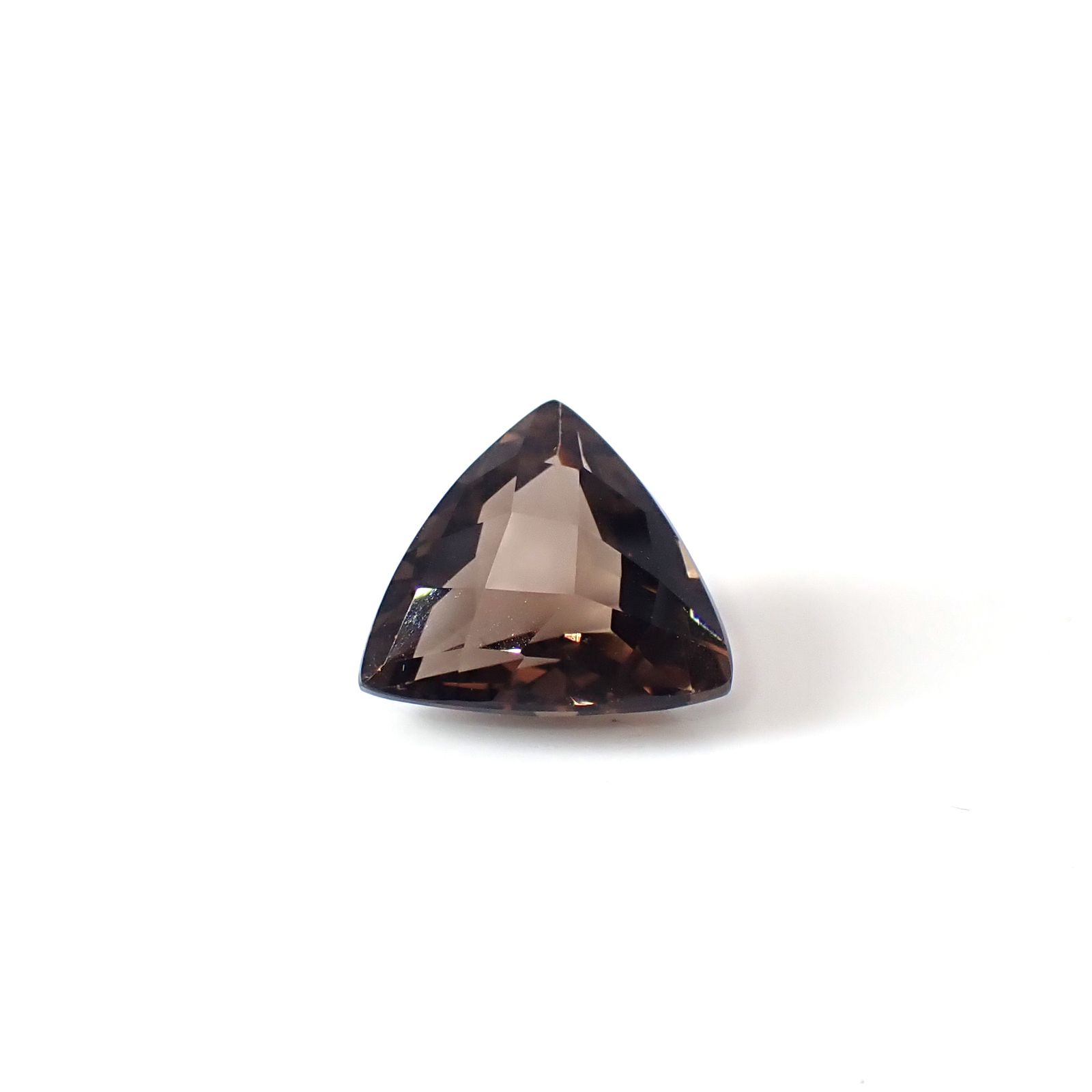 スモーキークォーツ ブラジル産 4.78ct / 12x12.4mm前後 [251031254]