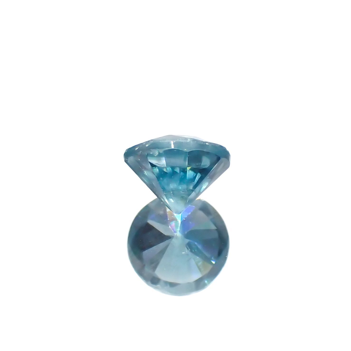 ブルージルコン カンボジア産 0.74ct[230220510]5x4.9mm前後