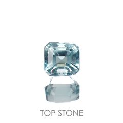 ブルートルマリン(宝石名トルマリン)アフガニスタン産 0.34ct 識別済[221018389]3.8x3.6mm前後