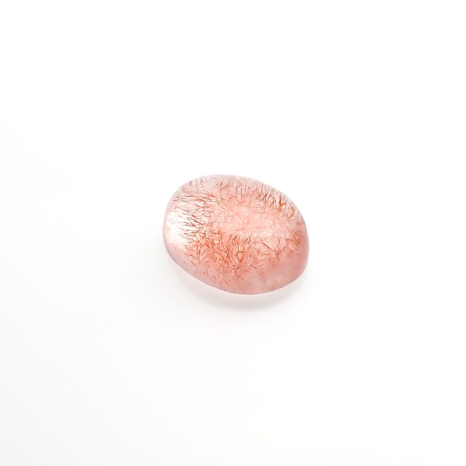ストロベリークォーツ カザフスタン産 1.45ct[220616693]8.3x6.5mm前後