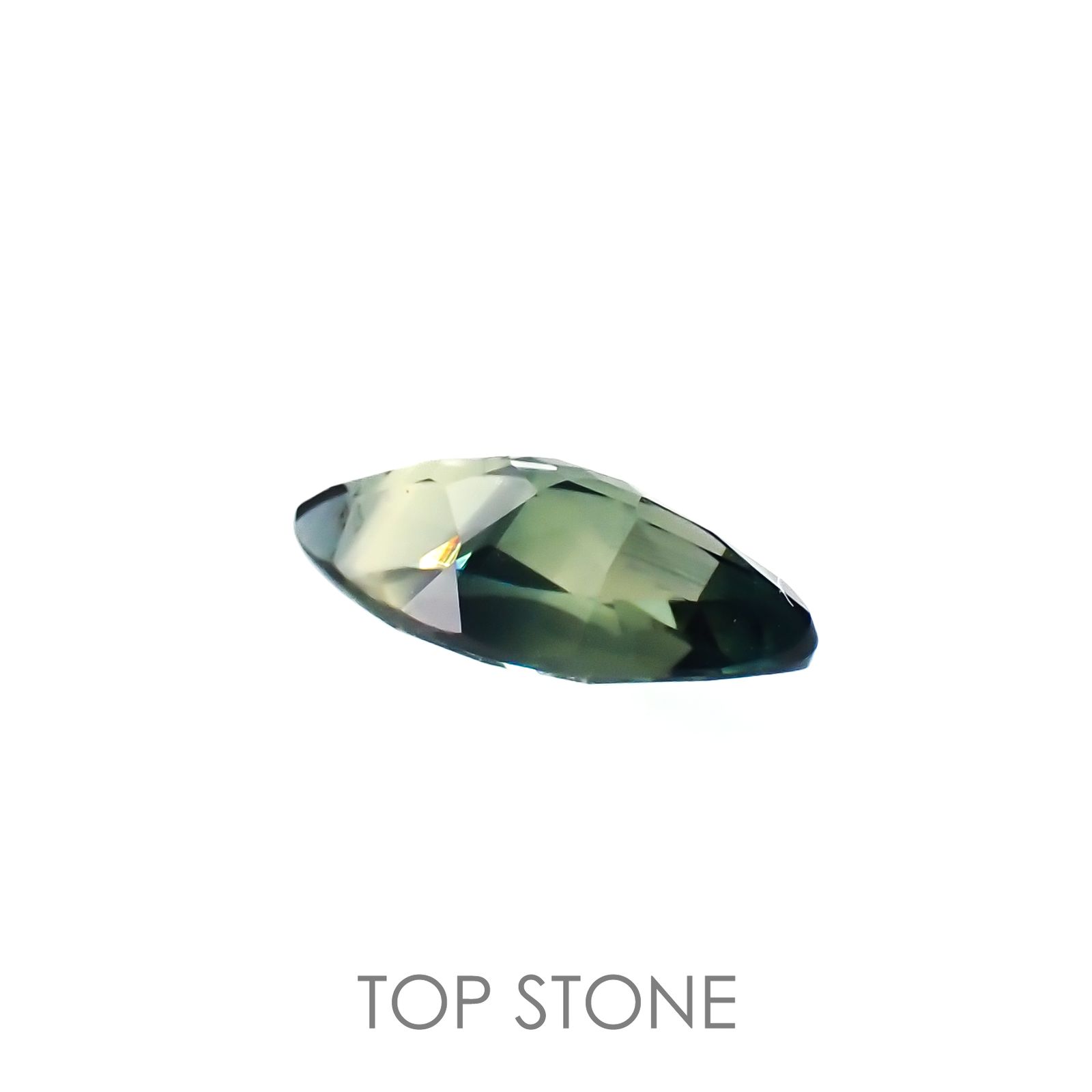 パーティカラーサファイア(宝石名パーティカラード・サファイア)ケニア産 0.64ct 識別済[220717131]8x3.8mm前後