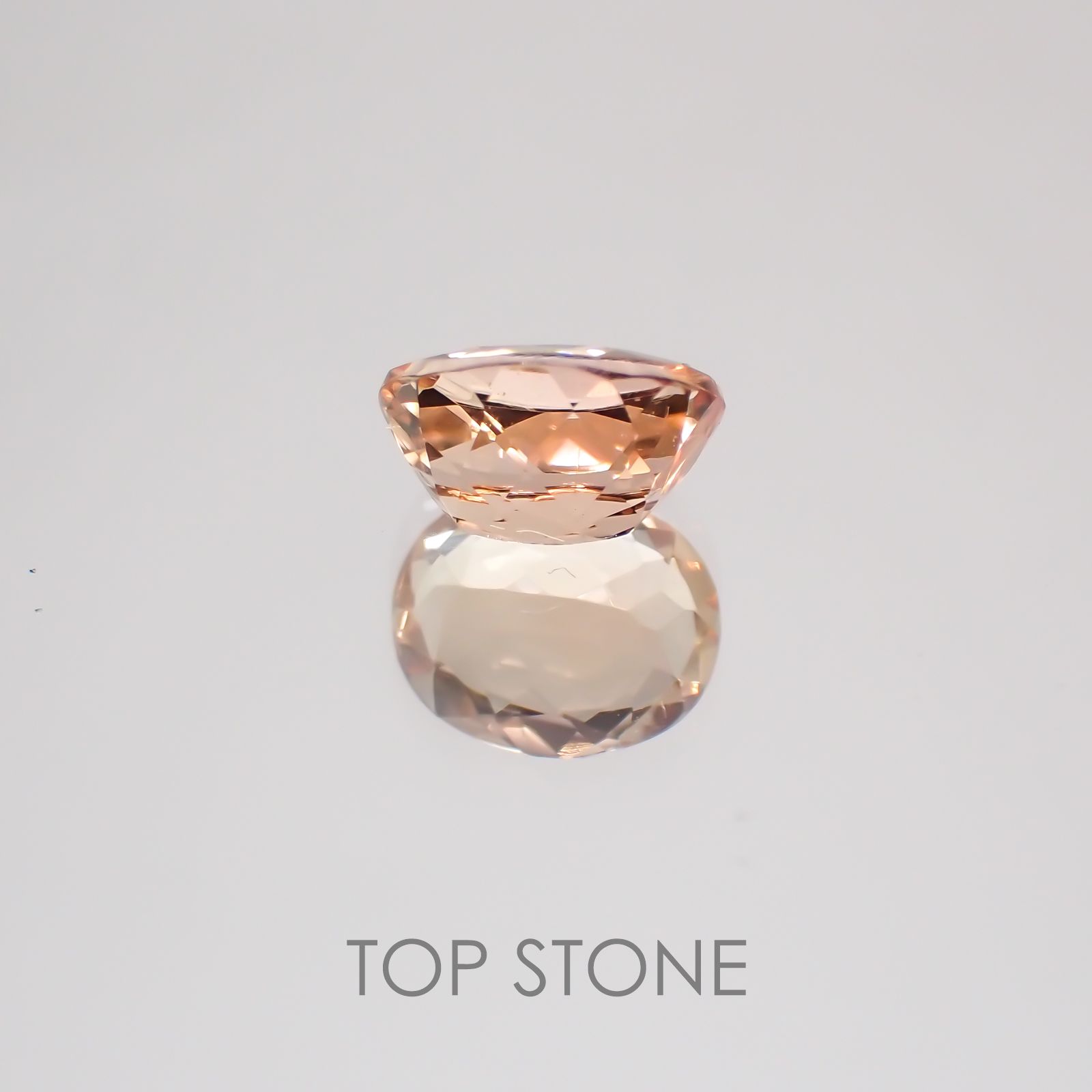 インペリアルトパーズ ブラジル産 ルース 1.12ct[20032025]7.1×5.7mm前後