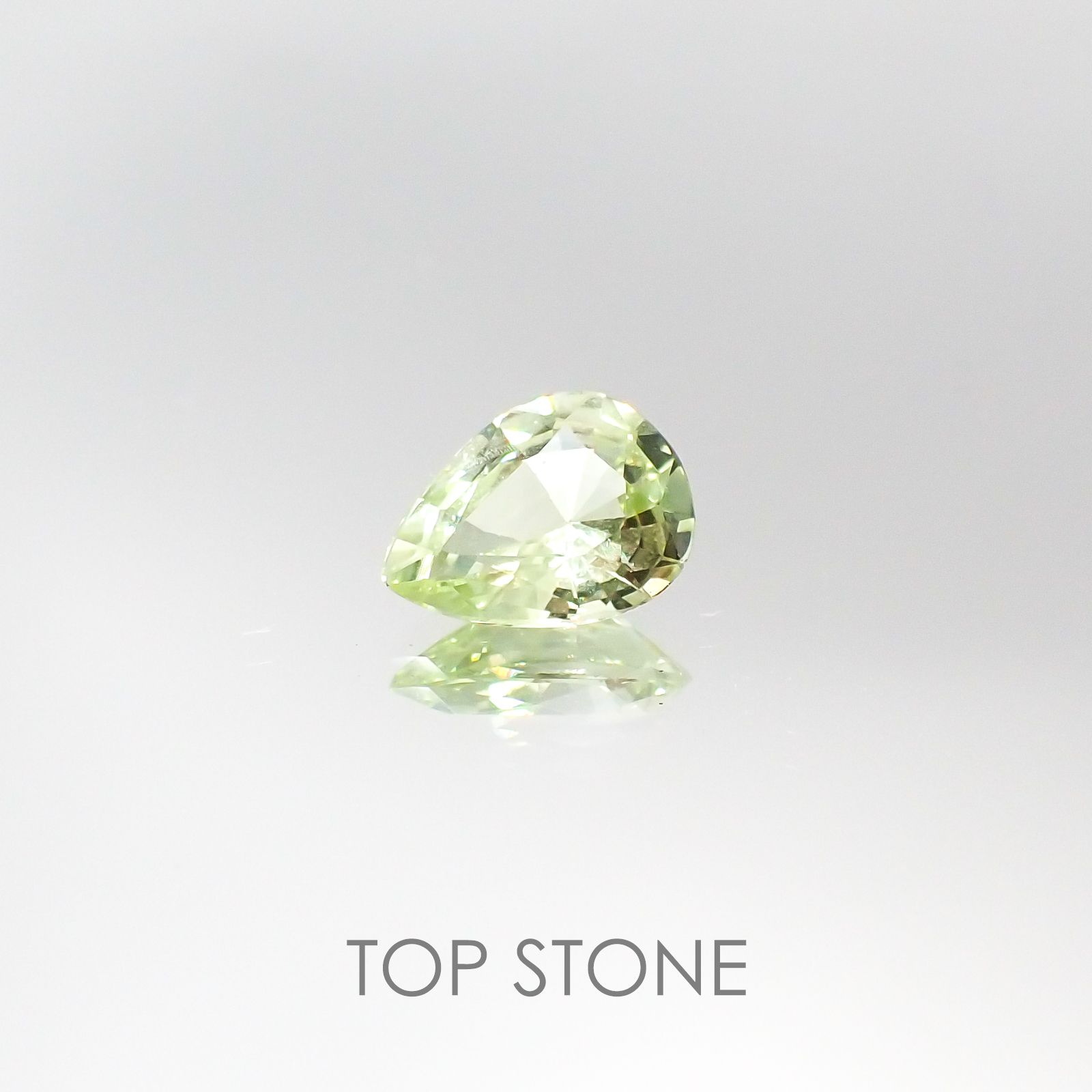 ミントガーネット(宝石名グリーン グロッシュラー・ガーネット) タンザニア・メレラニ鉱山産 1.25ct 識別済[20095508]8.2×6.5mm前後