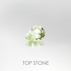 ミントガーネット(宝石名グリーン グロッシュラー・ガーネット) タンザニア・メレラニ鉱山産 1.25ct 識別済[20095508]8.2×6.5mm前後