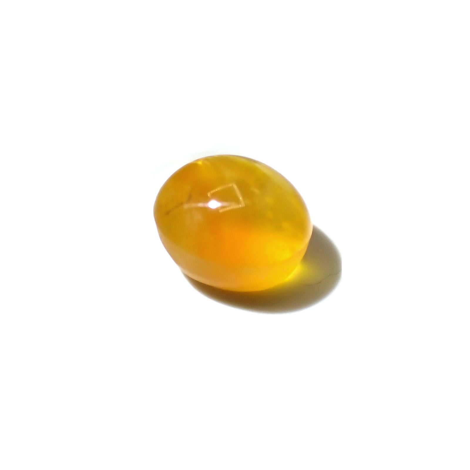 メキシコオパールキャッツアイ(宝石名オパール・キャッツアイ)メキシコ産 5.13ct 識別済[231023991]11.3x9.8mm前後