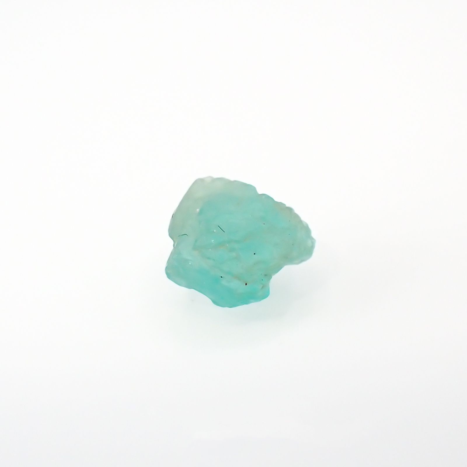 パライバトルマリン 原石 ブラジル・パライバ州バターリャ鉱山産 0.58ct[220515996]5.5x4.8mm前後