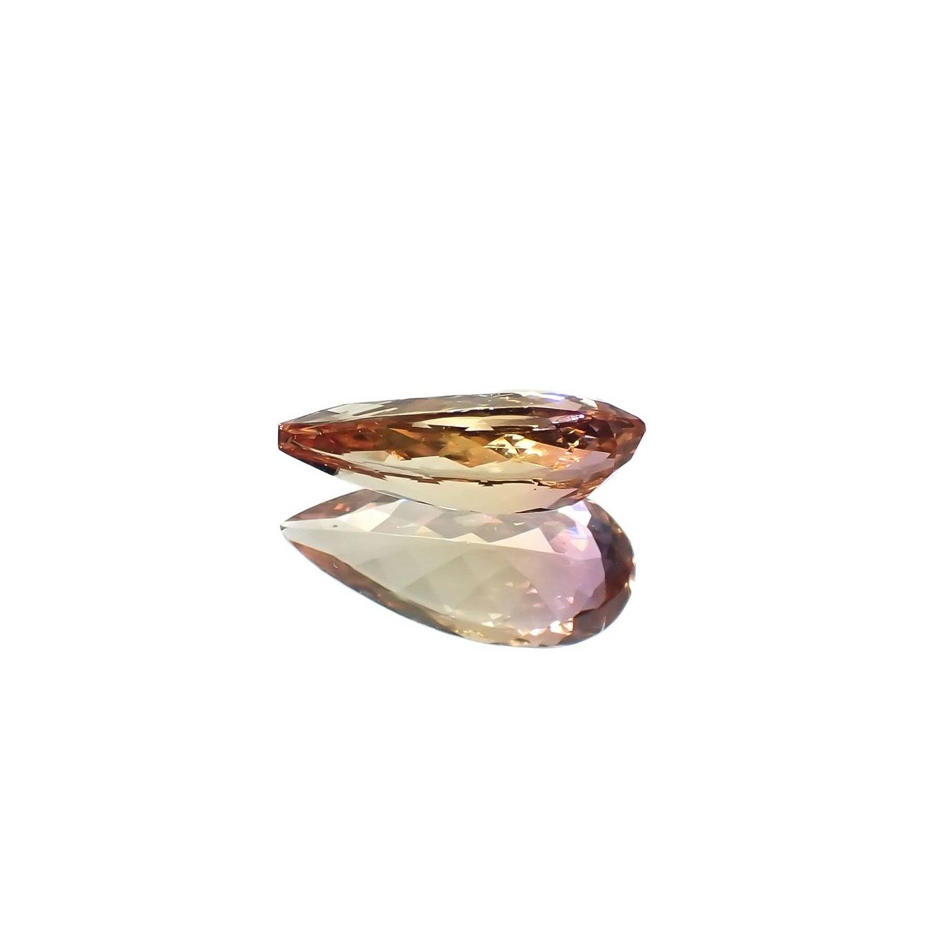 インペリアルトパーズ ブラジル産 1.47ct / 11.3x5.4mm前後 [240326384]