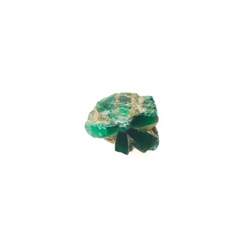 逆トラピッチェエメラルド 原石 コロンビア産 0.47ct[240627849]5x3.1mm前後