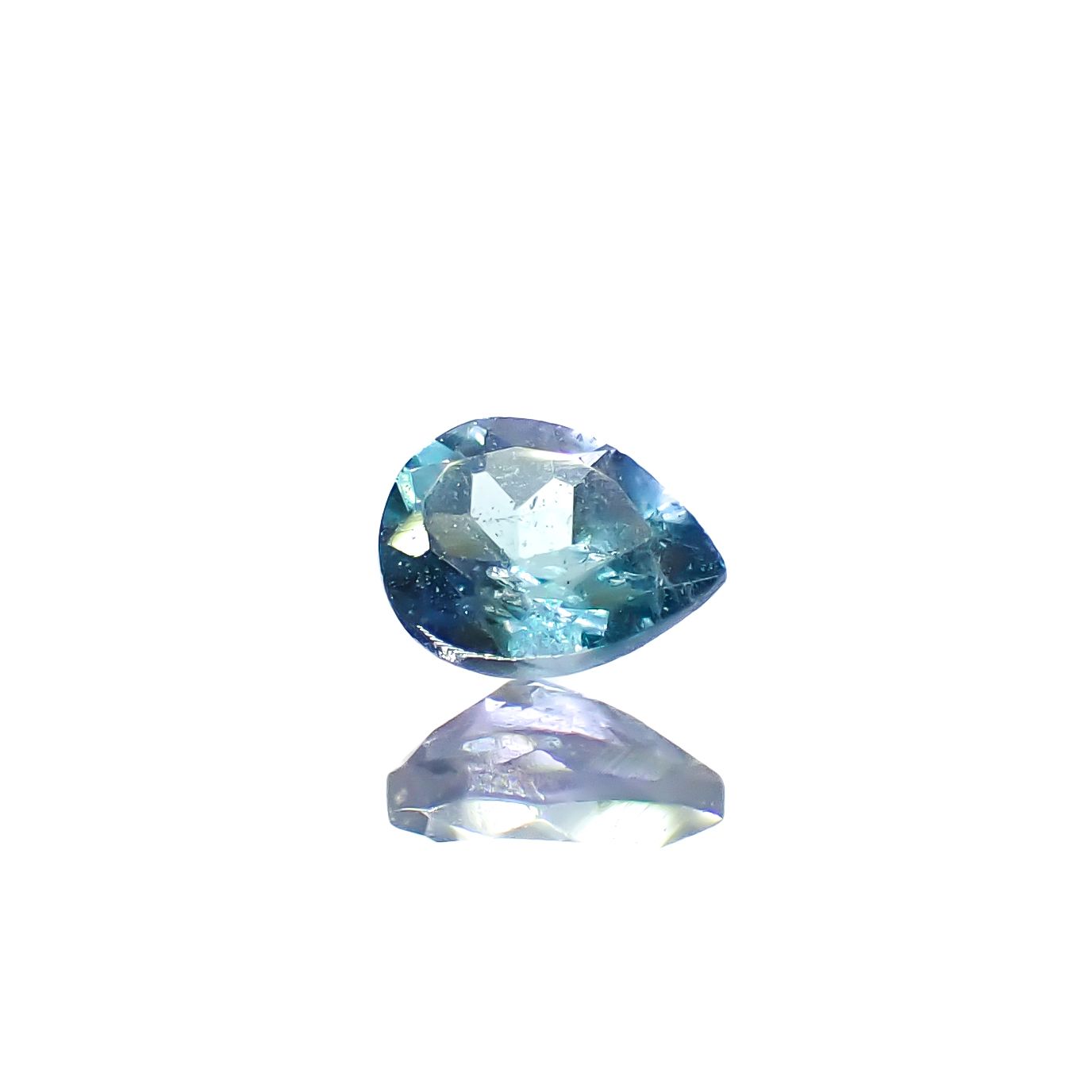 ブルーグリーンコーネルピン(宝石名ブルーグリーン・コーネルピン)タンザニア産 0.15ct 識別済[240527677]3.8x2.8mm前後