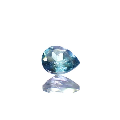 ブルーグリーンコーネルピン(宝石名ブルーグリーン・コーネルピン)タンザニア産 0.15ct 識別済[240527677]3.8x2.8mm前後