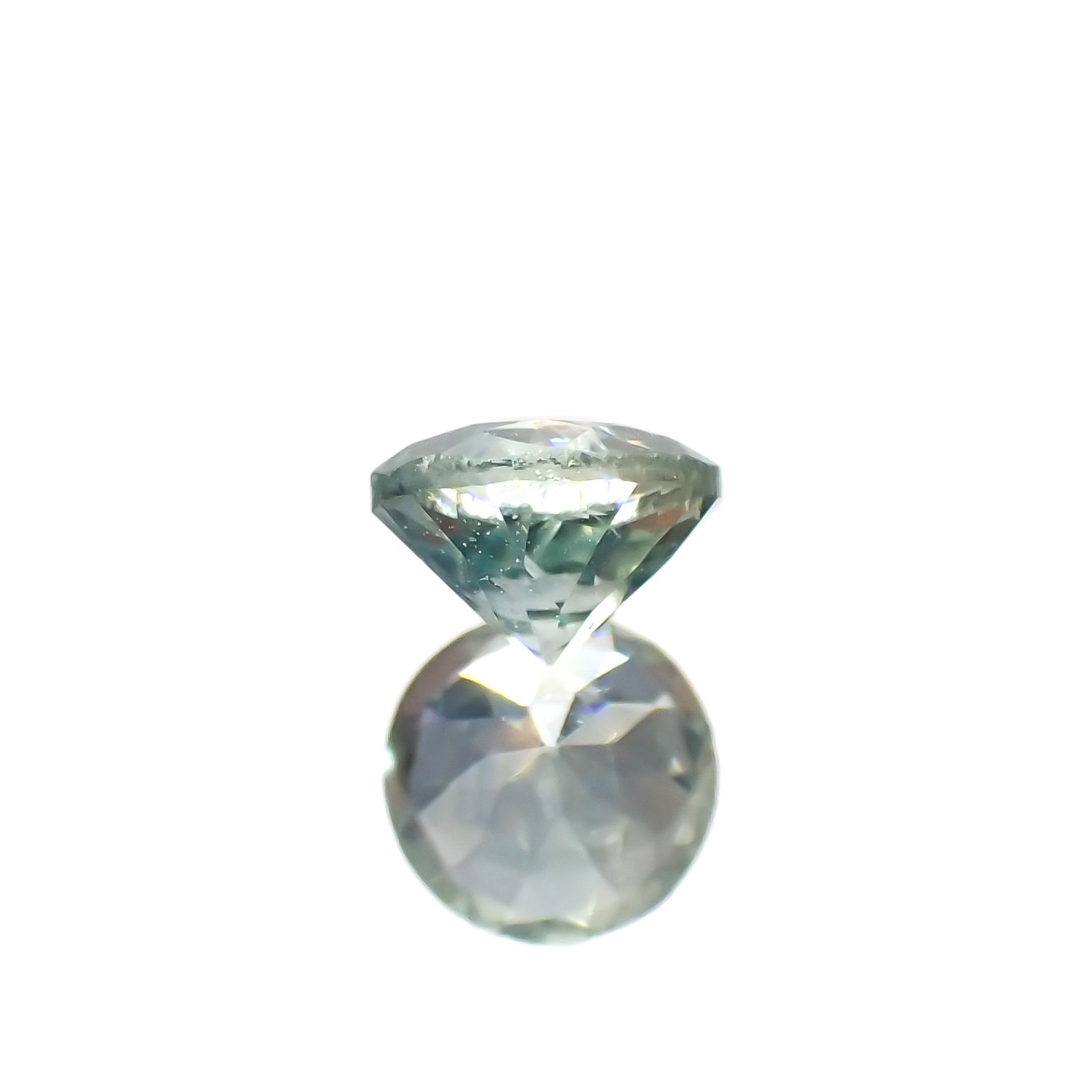 モンタナサファイア(宝石名サファイア)アメリカ・モンタナ州産 0.31ct 識別済[230321278]3.9x3.9mm前後