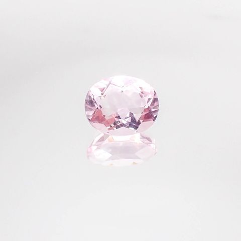 ピンクフローライト(宝石名ピンク・フルオライト)ブラジル産 4.55ct 識別済[230522248]11.2x9.1mm前後