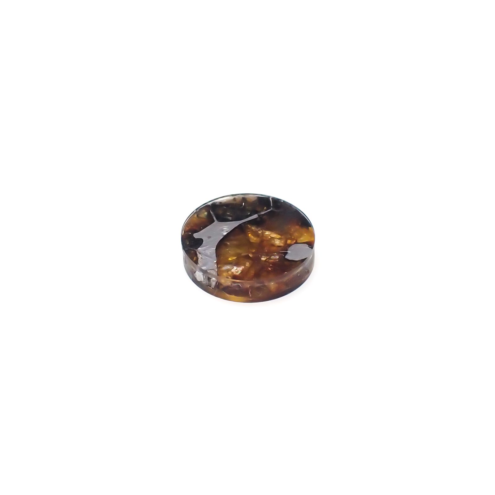 パラサイト隕石Sericho トリプレット 発見地:ケニア 4.80ct[240125711]12x11.9mm前後