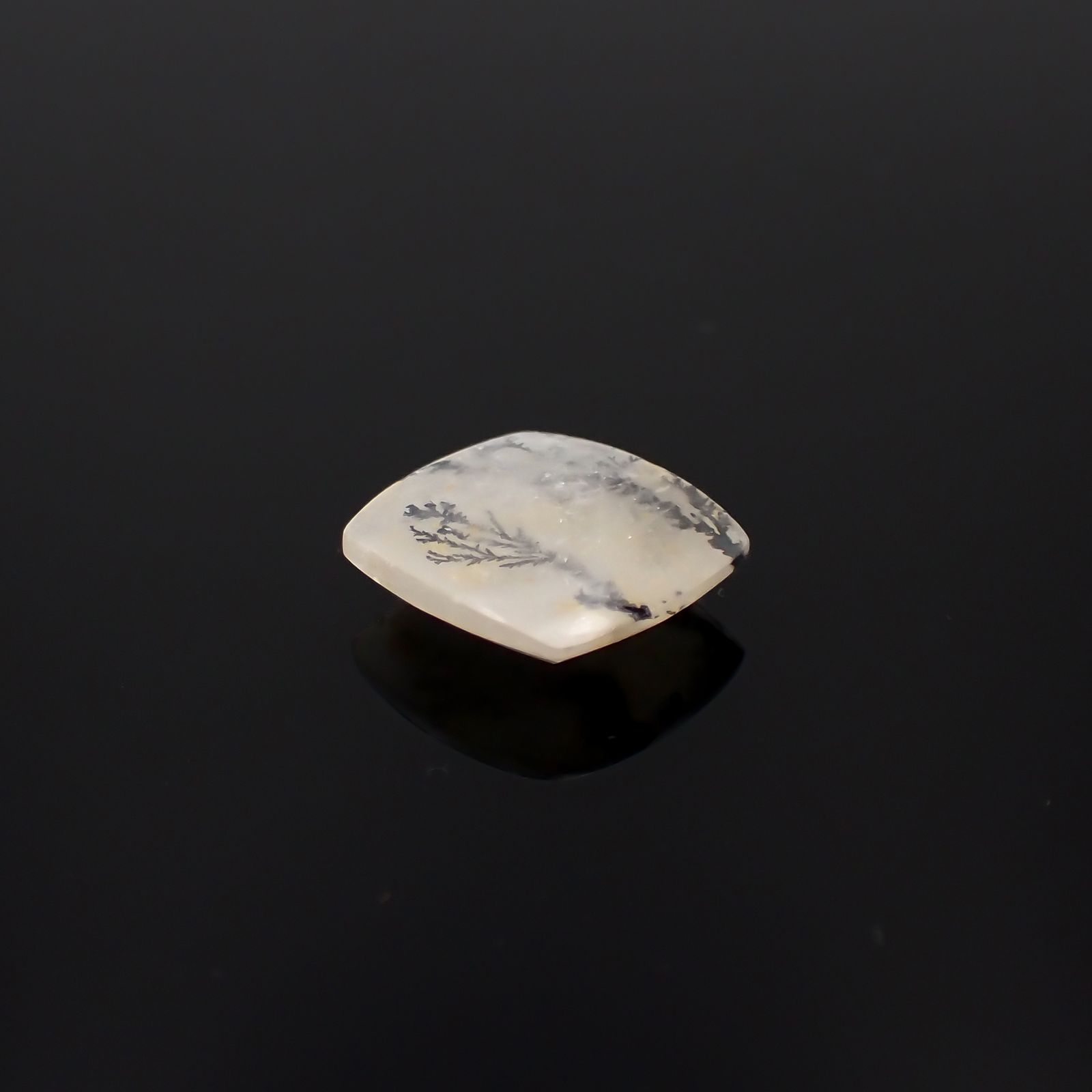 デンドリチッククォーツ ブラジル産 3.70ct[231224900]11.7x10.8mm前後