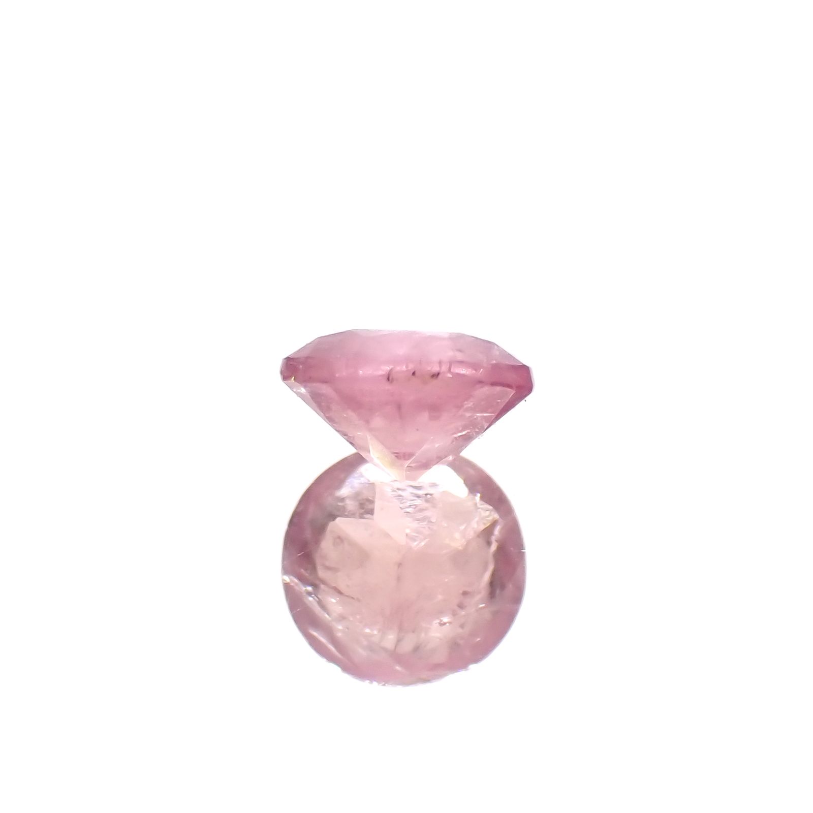 ペツォッタイト(ラズベリル)(宝石名ペツォッタイト)マダガスカル産 0.22ct 識別済[231023642]3.9x3.8mm前後
