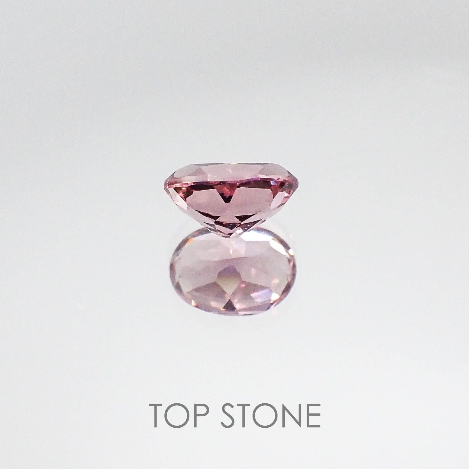 カラーシフト マラヤガーネット(宝石名ガーネット)タンザニア・マヘンゲ産 1.04ct 識別済[220717107]6.8x5mm前後