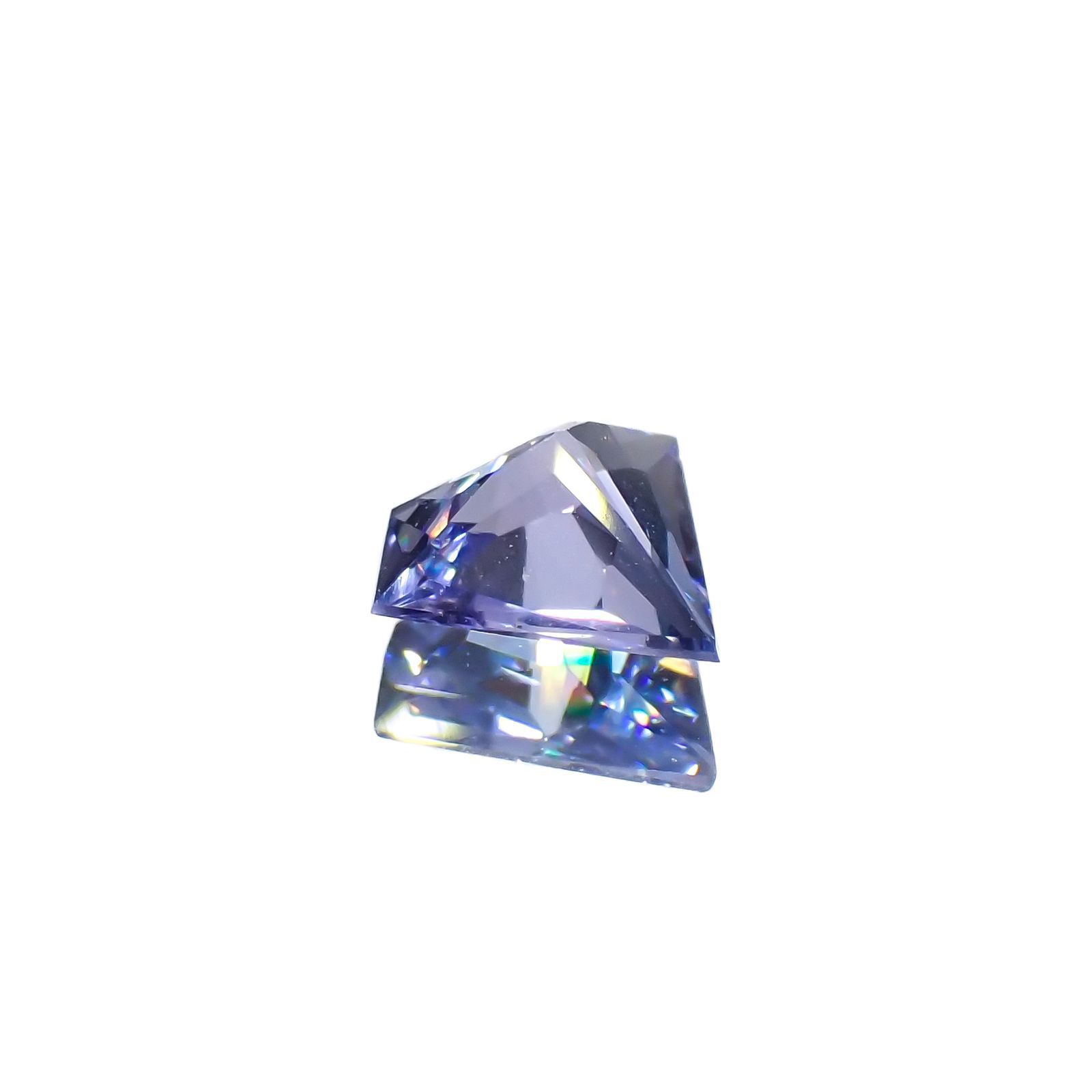 ◇カスタムカット◇タンザナイト(宝石名タンザナイト)タンザニア産 0.54ct 識別済[221118963]6.2x6.6mm前後