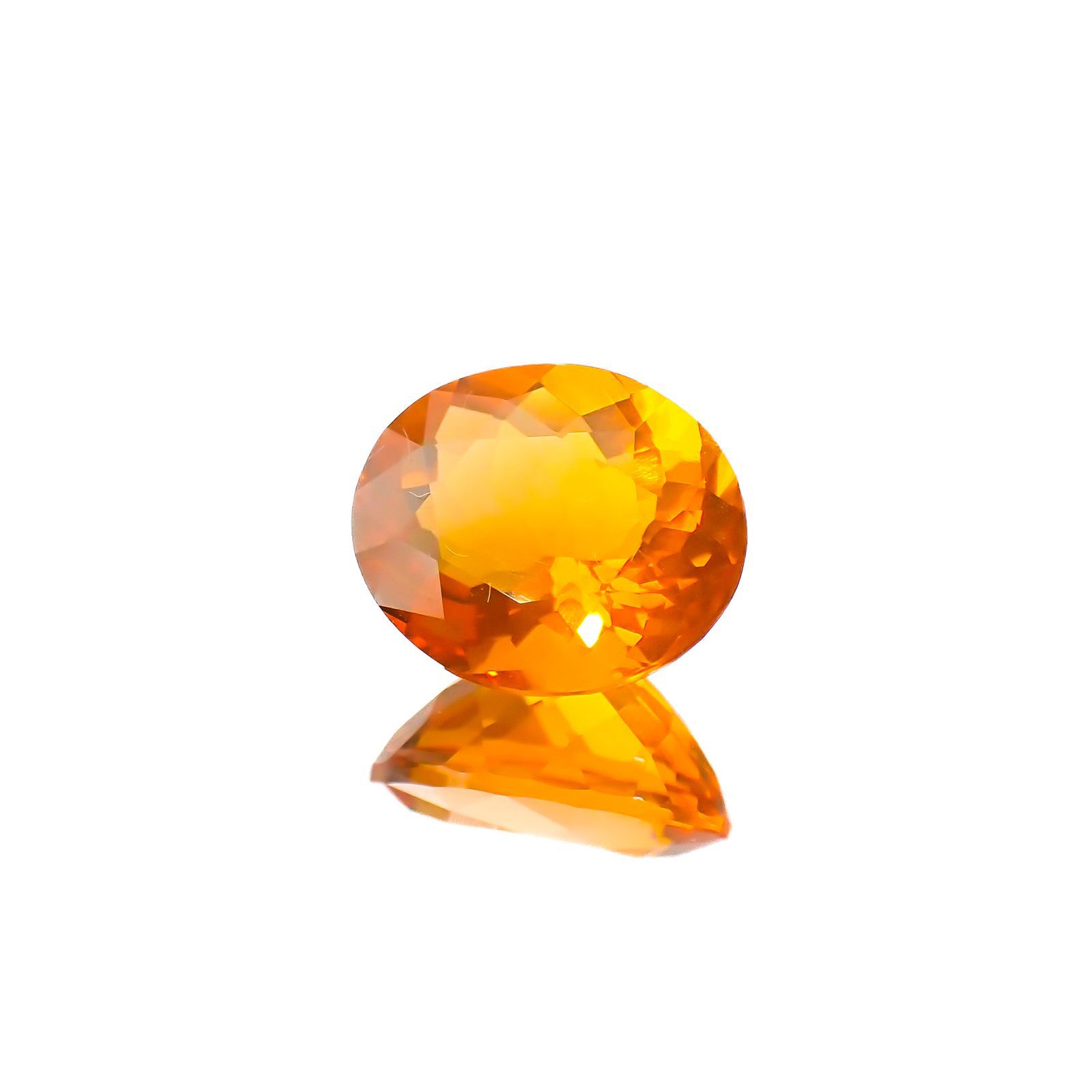 ファイヤーオパール メキシコ産 1.69ct[221018353]9.3x7.9mm前後