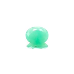 グリーンオパール(宝石名コモンオパール) 南アフリカ産 1.20ct 識別済[210611392]8.9×7.2mm前後