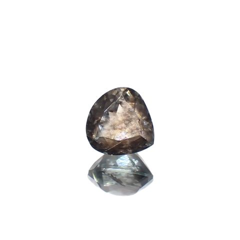 アベンチュリンアクアマリン ナイジェリア産 0.95ct[240226028]6.4x6.2mm前後