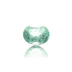 パステルカラーエメラルド コロンビア/ブラジル産 0.51ct [250817237]5.6x4.4mm前後