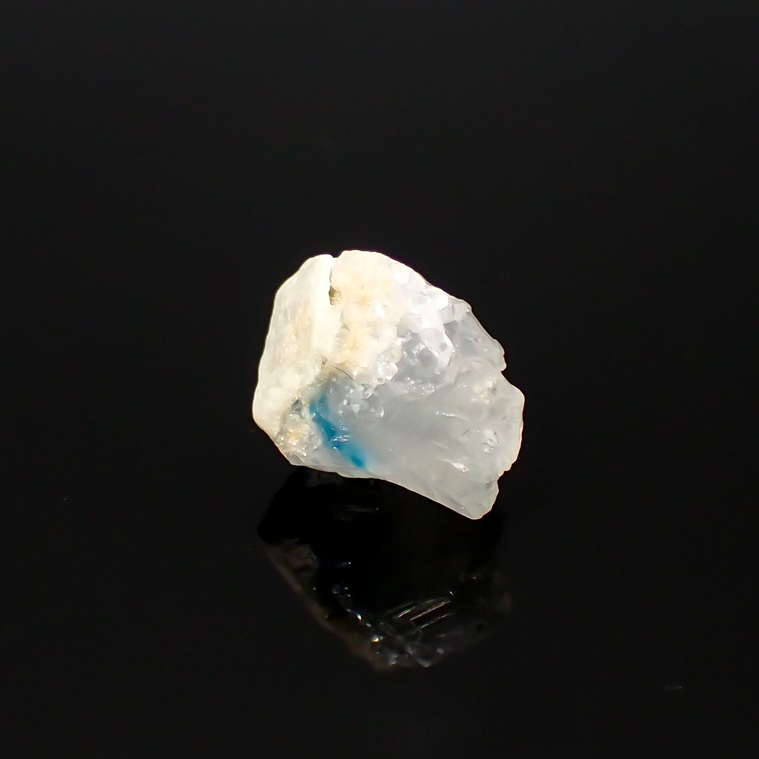 ユークレース 原石 ブラジル産 4.35ct[220515754]11.6x8.4mm前後