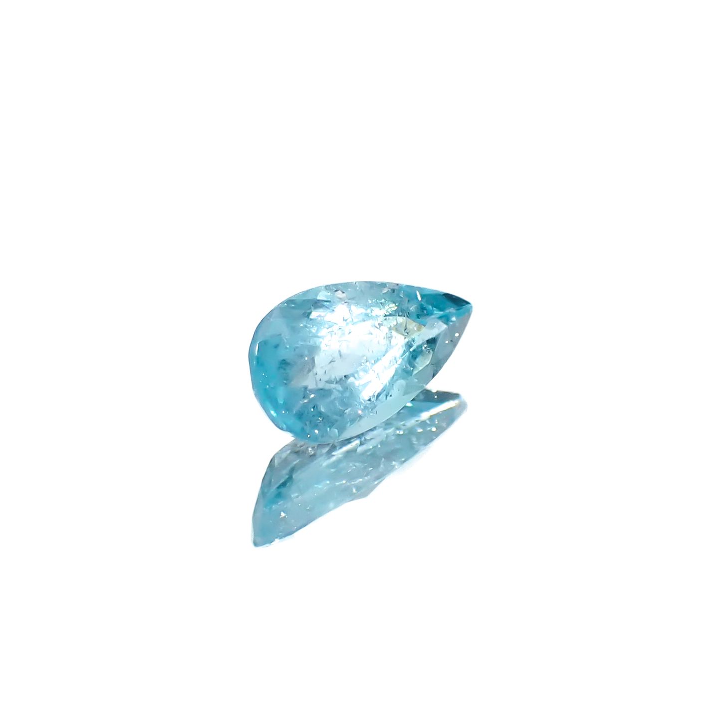 パライバトルマリン ブラジル・パライバ州バターリャ鉱山産 0.35ct[240928755]6.9x3.7mm前後