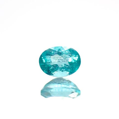 パライバトルマリン(宝石名トルマリン/別名パライバ・トルマリン)ブラジル産 識別済 0.072ct / 2.9x2.2mm前後 [260318767]