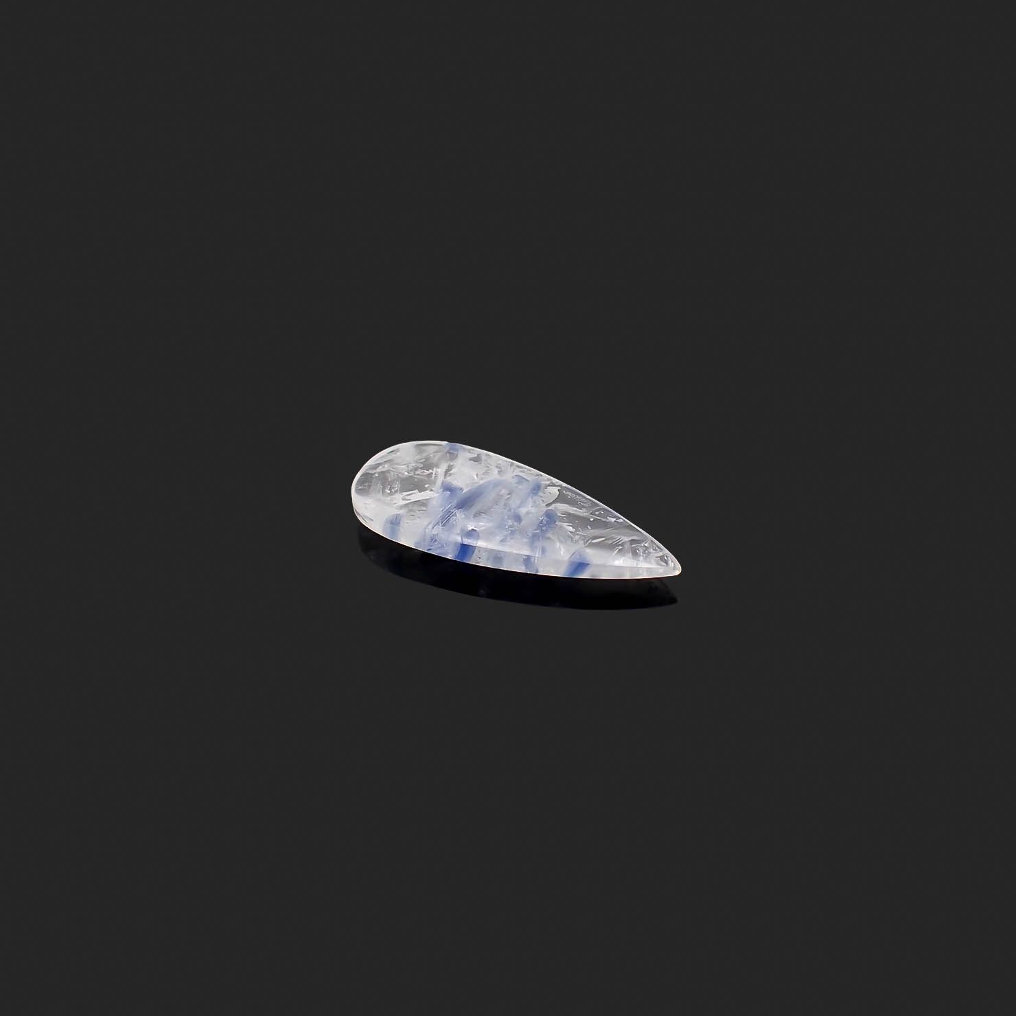 カイヤナイトインクォーツ ブラジル産 9.14ct[230421614]28.6x12.6mm前後