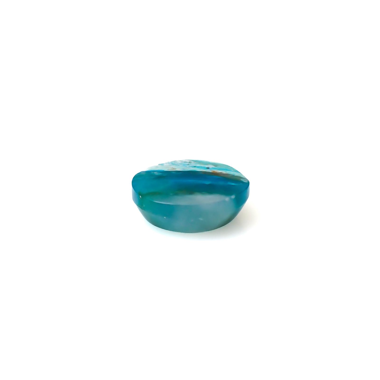 ブルーオパール ペルー産 3.72ct [250330141]11.5x11.2mm前後