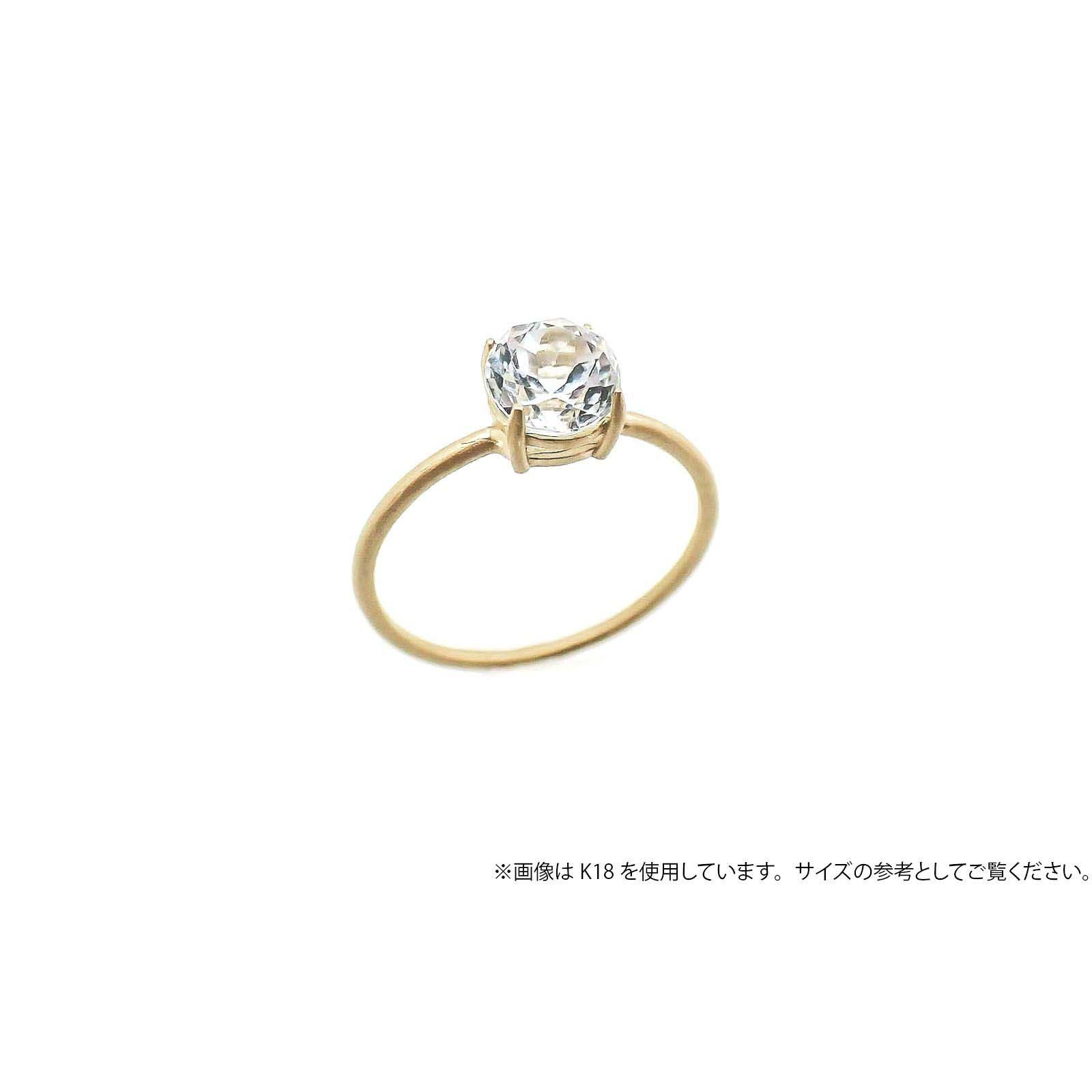 Pt900リング用空枠 ラウンド爪留め 6mm用 つや消し [210913420]