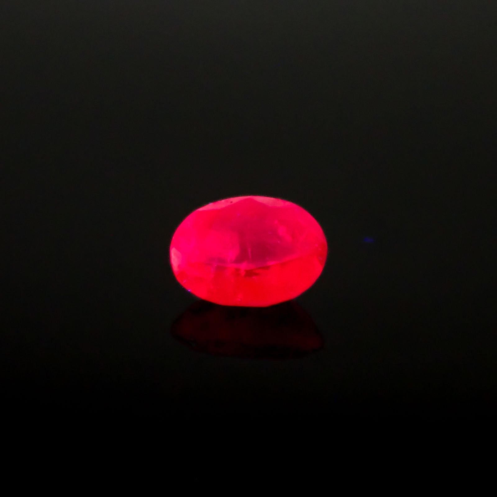 ルビー 非加熱 ビルマ産 0.43ct[240628048]4.9x3.7mm前後